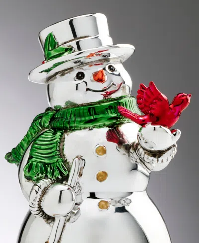 Reed & Barton Classic Christmas Musical Snowman In Multi And No Color