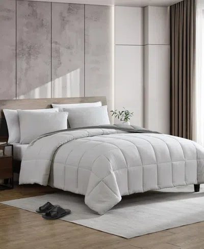 Kenneth Cole New York Closeout!  Solution Solid 2-pc. Comforter Set, Twin In Grey
