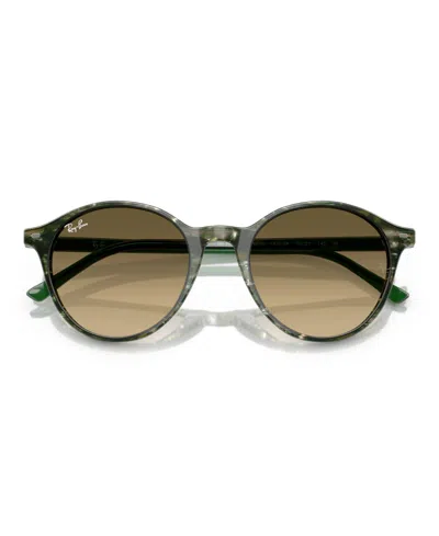Ray Ban Ray-ban Ray-ban Bernard Rb2230 14210a In Transparent Shade Fantasy Green