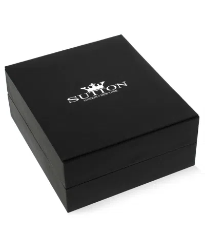 Rhona Sutton Contemporary Figaro Chain Stainless Steel Bracelet In Silver