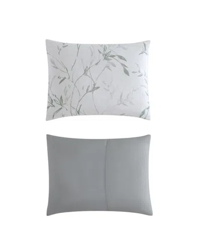 Kenneth Cole New York Ink Wash Vine 4-pc. Comforter Set, Full/queen In Washed Green