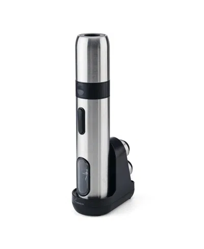 Rabbit Electric Corkscrew And Preserver, Stainless Steel In Silver