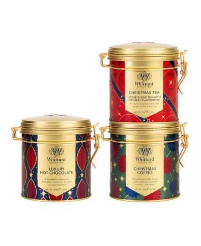 Whittard Of Chelsea Christmas Tea, Christmas Coffee And Luxury Hot Cocoa, 3 Piece In No Color