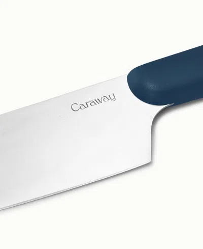 Caraway 10.5-inch Enameled Cast Iron Skillet In Navy