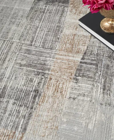 Inspire Me! Home Decor Iliana Ili04 3'11"x5'11" Area Rug In Gray