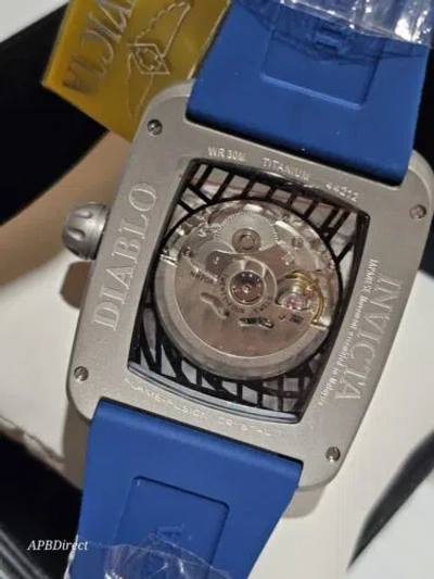 Pre-owned Invicta - Titanium - Diablo - S1 Rally - Automatic - Nh70 - Mens Watch