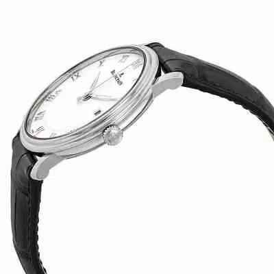 Pre-owned Blancpain Villeret Ultra Slim Automatic White Dial Men's Watch 6651-1127-55b