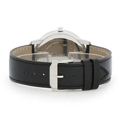 Pre-owned Movado Museum Classic Mens Stainless Steel Swiss Quartz Watch 0607269