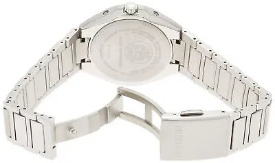 Pre-owned Citizen Attesa Eco Drive Radio Controlled Watch Day Date Display At6050-54l