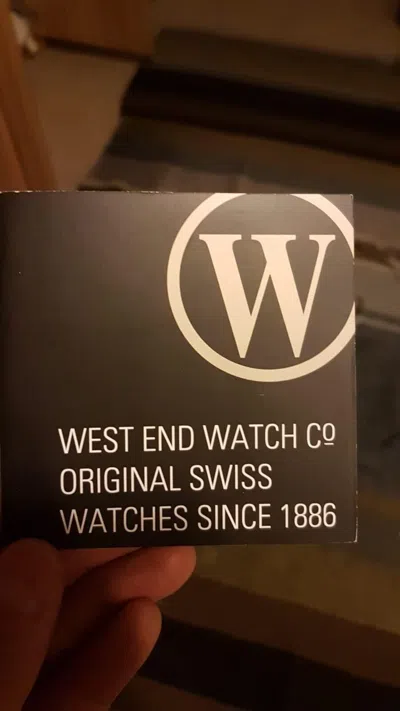 Pre-owned West End Watch Co. West End 6828.10.0207r Auto Sapphire Black Dial Auto Oyster Swiss Unisex Watch