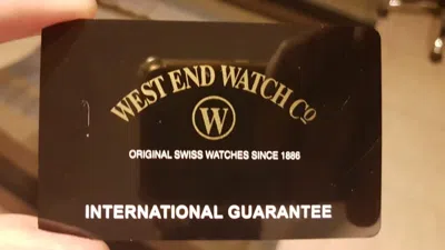 Pre-owned West End Watch Co. West End 6828.10.0207r Auto Sapphire Black Dial Auto Oyster Swiss Unisex Watch