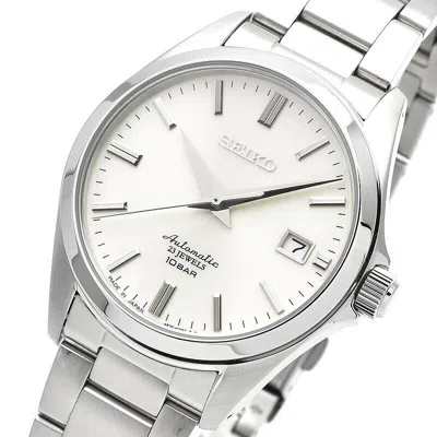 Pre-owned Seiko Mechanical Szsb011 Dress Line Stainless Steel Automatic Watch 39.9mm