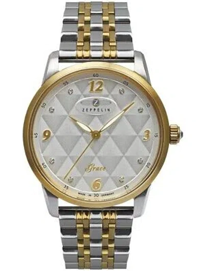 Pre-owned Zeppelin 7347m-1 Ladies Watch Grace 35mm 5atm
