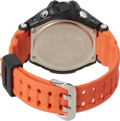 Pre-owned Casio G-shock Ga-1000-4adr Orange Resin Gravity Master Men's Watch