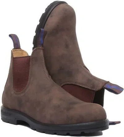 Pre-owned Blundstone 584 Water Resistant Thinsulate Mens Boots In Rust Size Us 7 - 13