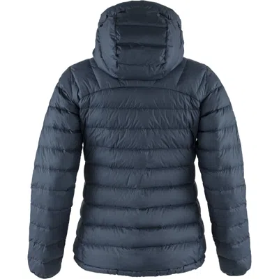Pre-owned Fjall Raven Fjallraven Expedition Pack Down Hoodie - Women's - Medium / Navy In Blue
