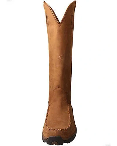 Pre-owned Twisted X Men's 17&quot; Viperguard Waterproof Snake Boot - Mhkwbs1 In Brown
