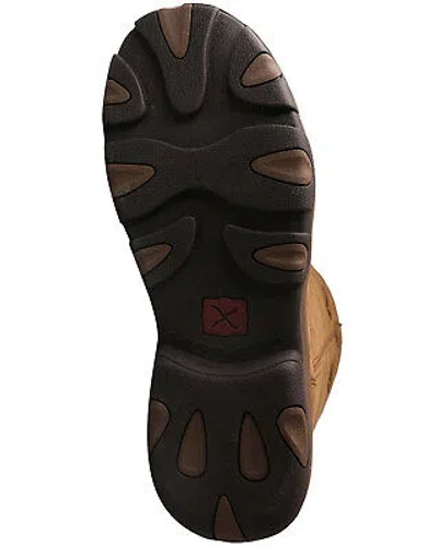Pre-owned Twisted X Men's 17&quot; Viperguard Waterproof Snake Boot - Mhkwbs1 In Brown