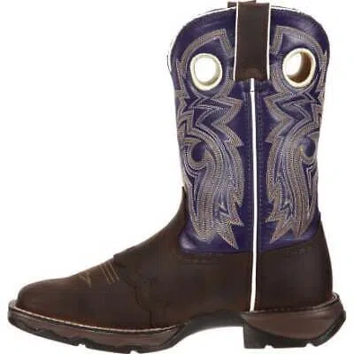Pre-owned Durango Women's 10" Lady™ Rebel By  Western Boot Twilight N' Lace - Rd357 In Twilight/ Lace