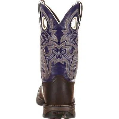 Pre-owned Durango Women's 10" Lady™ Rebel By  Western Boot Twilight N' Lace - Rd357 In Twilight/ Lace