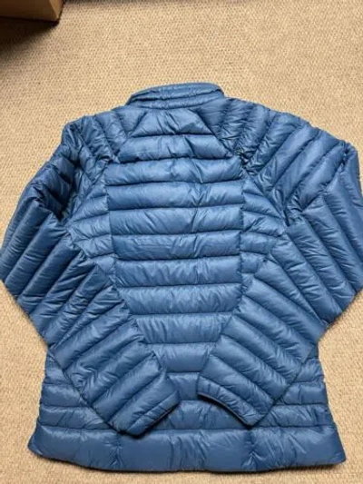 Pre-owned Patagonia ?nwt $279  Woman's Down Sweater Jacket Size M Lagom Blue In Logam Blue