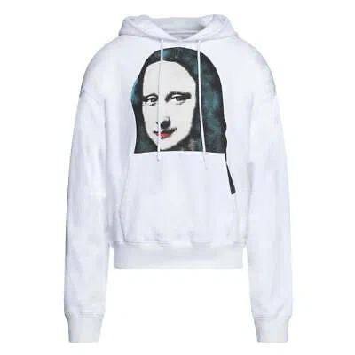 Pre-owned Off-white Mona Lisa Print Logo White Hoodie