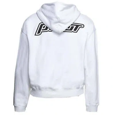 Pre-owned Off-white Mona Lisa Print Logo White Hoodie