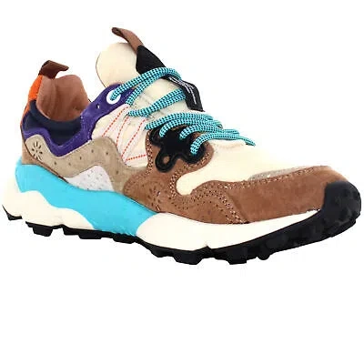 Pre-owned Flower Mountain A24us Women Low Sneakers 0012017818.01.2e31 Yamano 3 Uni In Brown