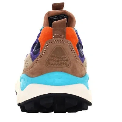Pre-owned Flower Mountain A24us Women Low Sneakers 0012017818.01.2e31 Yamano 3 Uni In Brown