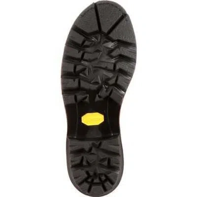 Pre-owned Georgia Boot Men's 10" Steel Toe Gore-tex® Waterproof Insulated Logger Work Boot In Worn Saddle