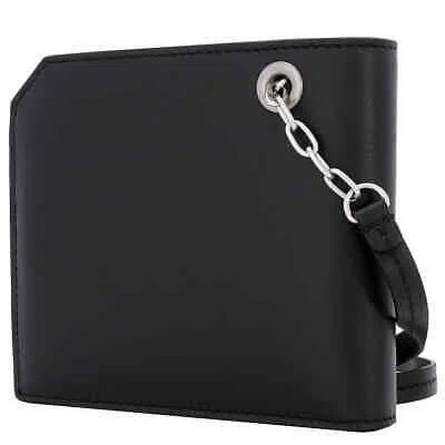 Pre-owned Montblanc Meisterstuck Black Leather Selection Soft Wallet 6cc 129699