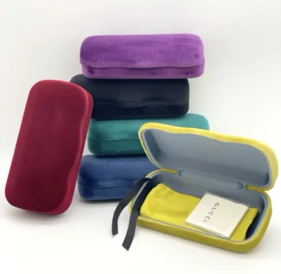 Pre-owned Gucci Gg1528s-005-53 White Sunglasses In Gray