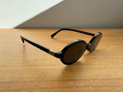 Pre-owned Miu Miu Miumiu Sunglasses Omu 04zs 100% Authentic Brand Condition In Multicolor