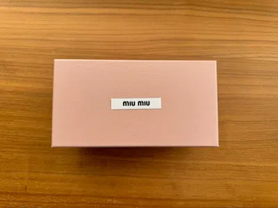 Pre-owned Miu Miu Miumiu Sunglasses Omu 04zs 100% Authentic Brand Condition In Multicolor