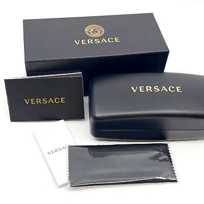 Pre-owned Versace Sunglasses Mod.2150-q 1002/11 Authentic In Red