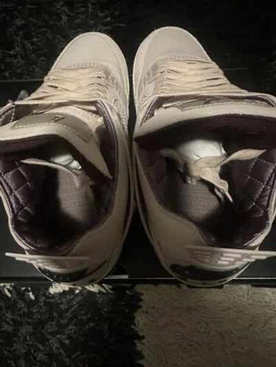 Pre-owned Jordan Size 12 - A Ma Maniére X Air  4 Retro While You Were Sleeping W (10.5 M) In Pink