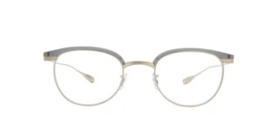 Pre-owned Eyevan Unisex 48mm Smoke Matte Opticals Caravan-smkm-48 In Clear