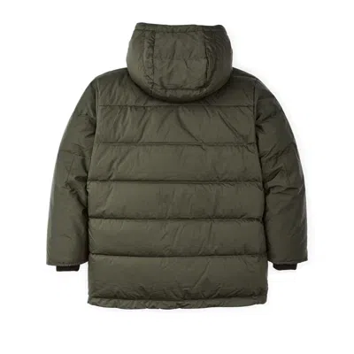 Pre-owned Filson Chilkoot Pass Expedition Down Parka Jacket (850 Fill Power) With Tags In Green