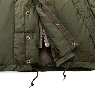Pre-owned Filson Chilkoot Pass Expedition Down Parka Jacket (850 Fill Power) With Tags In Green