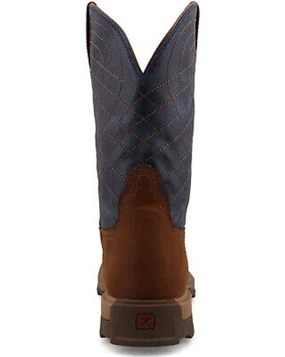 Pre-owned Twisted X Men's 11&quot; Ultralite X&trade; Work Boot - Nano Toe - Muln004 11.5 In Brown