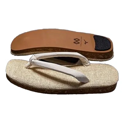 Pre-owned Mizuno Yamato Kobo Collaboration Setta Nippon Sandals 2024 Beige