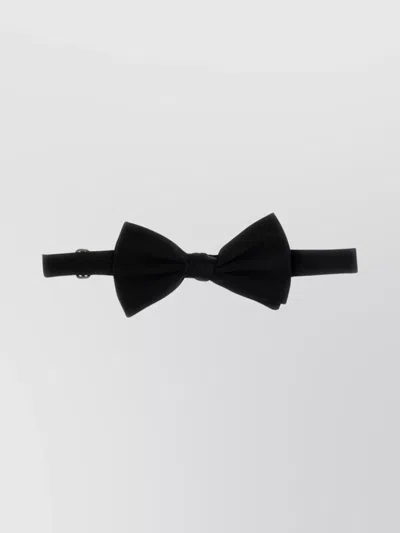 Dolce & Gabbana Bow Tie Silk Adjustable Strap