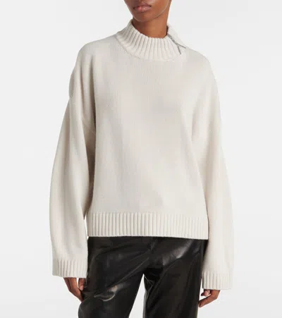Brunello Cucinelli Cashmere Sweater In White