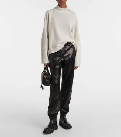 Brunello Cucinelli Cashmere Sweater In White