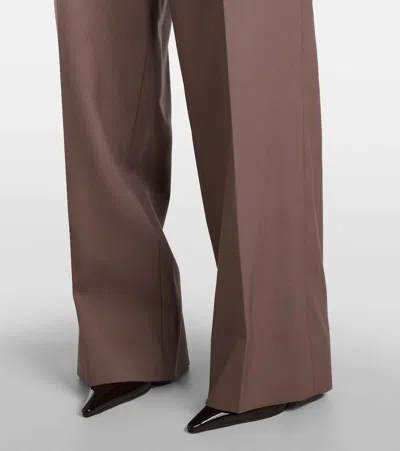 Stella Mccartney Wool Trousers In Grey