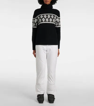 Bogner Uda Sequined Wool-blend Sweater In Multicoloured