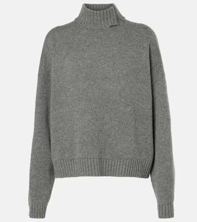 Brunello Cucinelli Cashmere Sweater In Grey