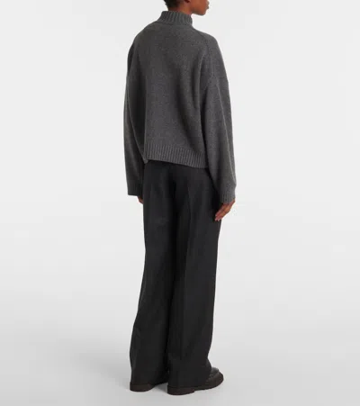 Brunello Cucinelli Cashmere Sweater In Grey