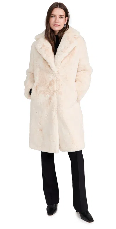 Apparis Steffi Coat Cream In Cream
