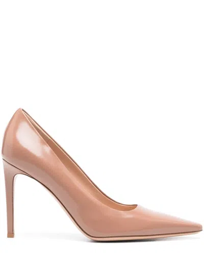 Gianvito Rossi Gianvito 85 Pumps In Caramel-coloured Leather Women In Praline